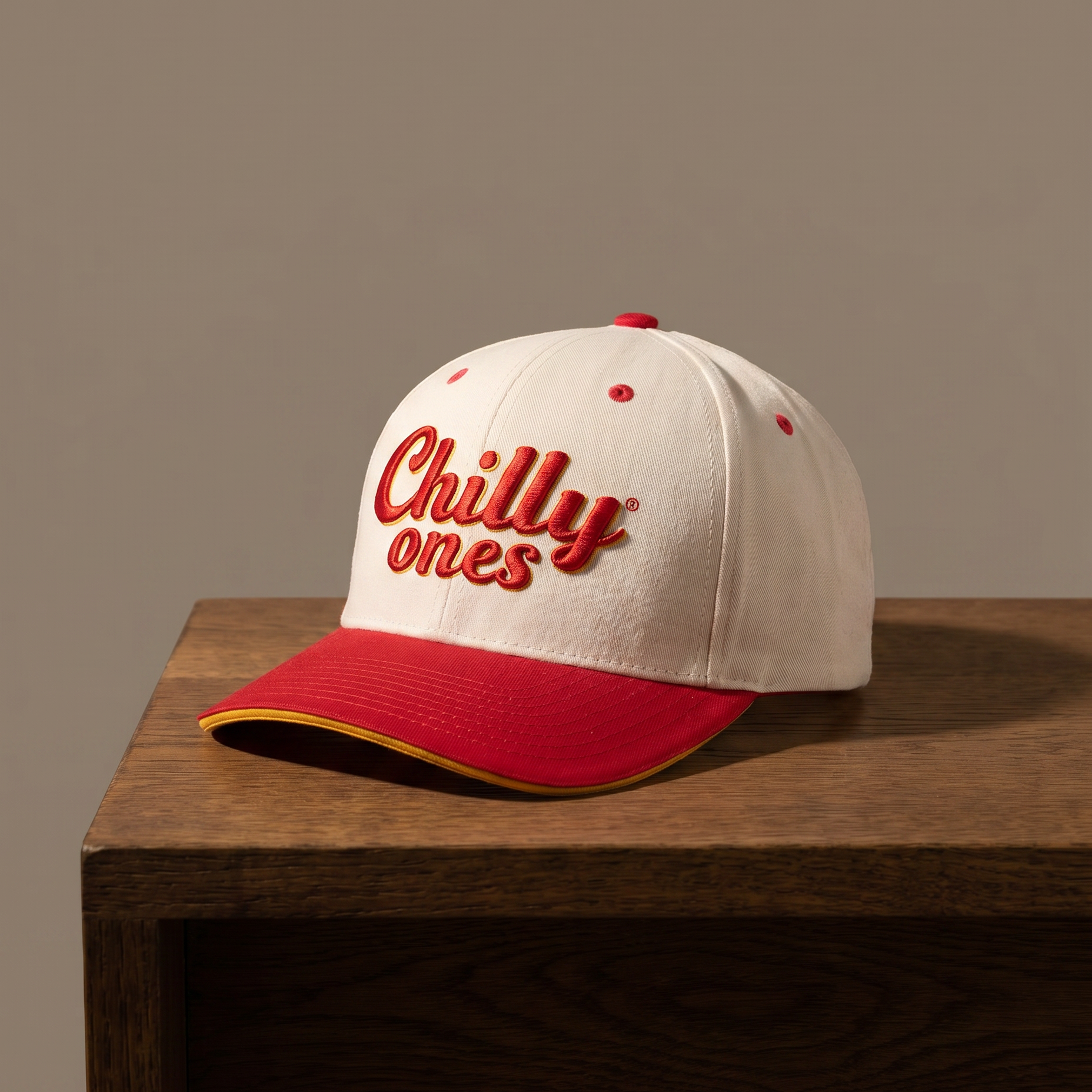 The Classic Chilly Flame Red Hat