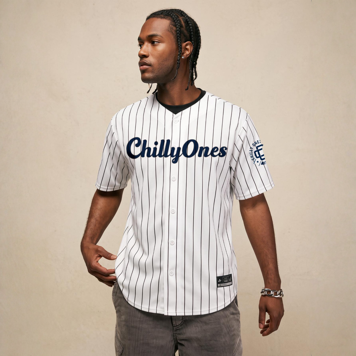 Chilly Ones Pinstripe Power Play Jersey
