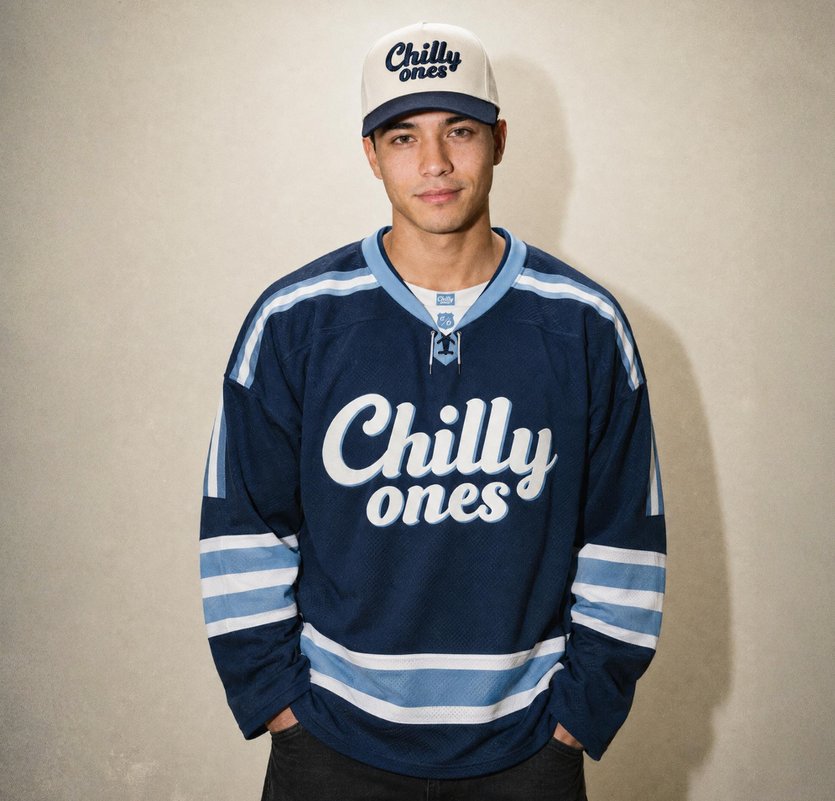 Chilly Ones Home Ice Hockey Jersey