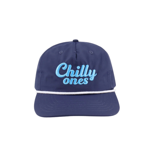 Chilly Ones Surf Snapback Hat with Rope Detail