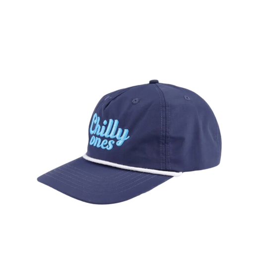 Chilly Ones Surf Snapback Hat with Rope Detail