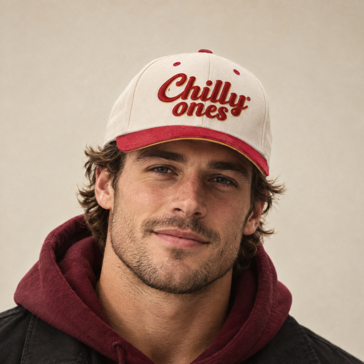 The Classic Chilly Flame Red Hat